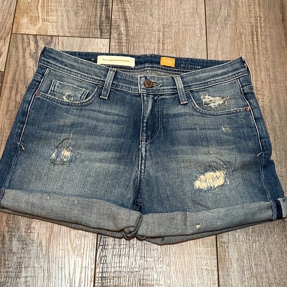 Anthropologie Pilcro and The Letterpress Hyphen Denim Shorts - Picture 3 of 10